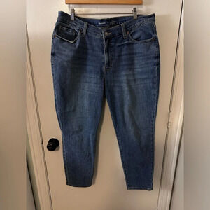 High-Waisted Secret Smooth Pockets O.G Straight Plus-Size Jeans 18 old navy 1313